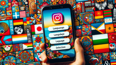 Instagram dil değiştirme