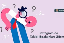 Instagramda takibi bırakanları görmek