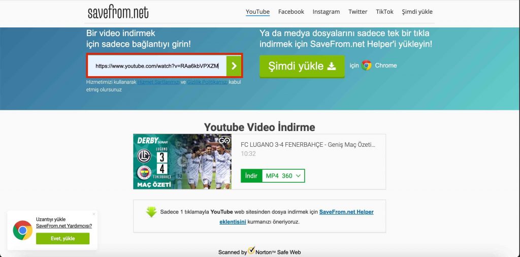 YouTube video indirme için en iyi 5 site