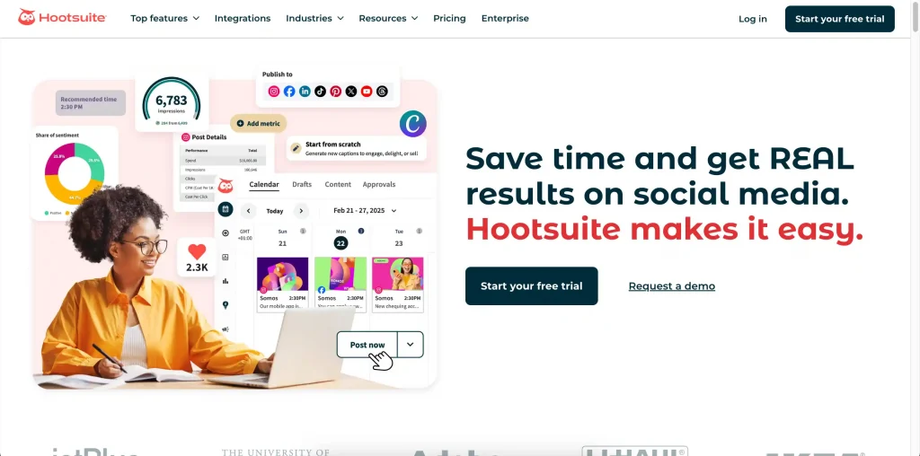Hootsuite - Sosyal Medya Yönetimini Tek Platformdan Yapın