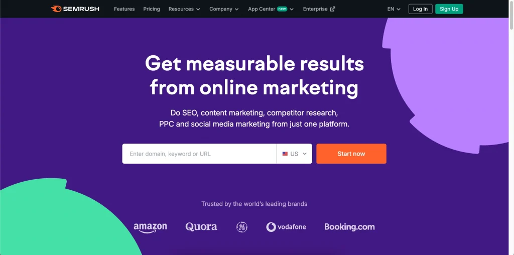 SEMrush - SEO ve Rekabet Analizi Yapın