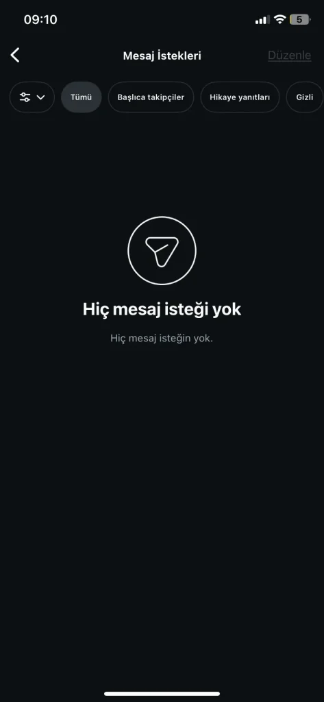 Instagram Mesaj Daveti Nereden Bakılır?