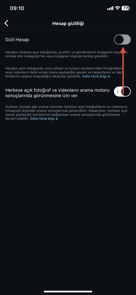 Instagram Profil Fotoğrafı Büyütme Özelliği Nasıl Kapatılır?