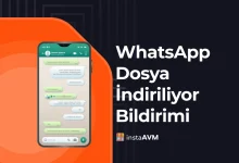 WhatsApp Dosya İndiriliyor Bildirimi