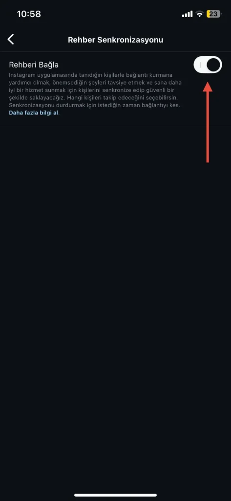 Instagram Benzer Hesap Önerilerini Devre Dışı Bırakma (Mobil)