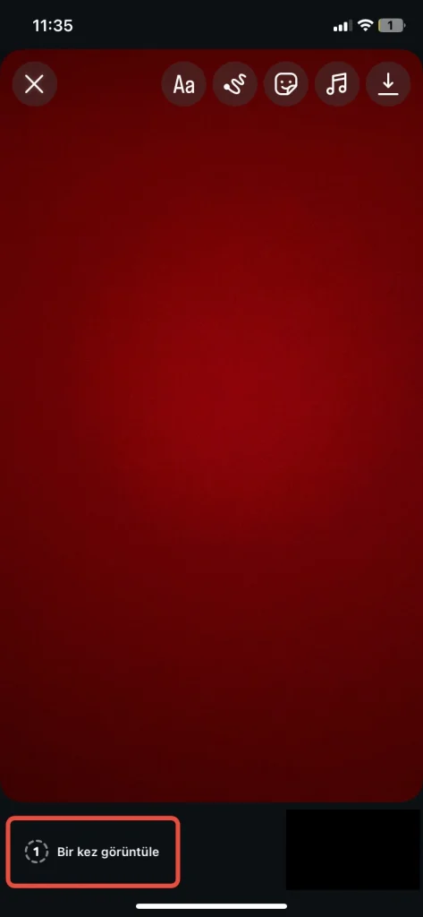 tek seferlik fotograf ve video gonderim nasil yapilir