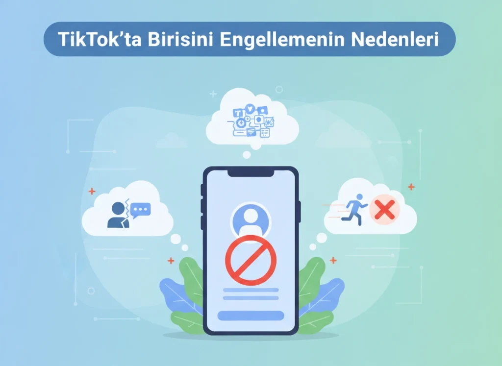 TikTok’ta Birisini Engellemenin Nedenleri