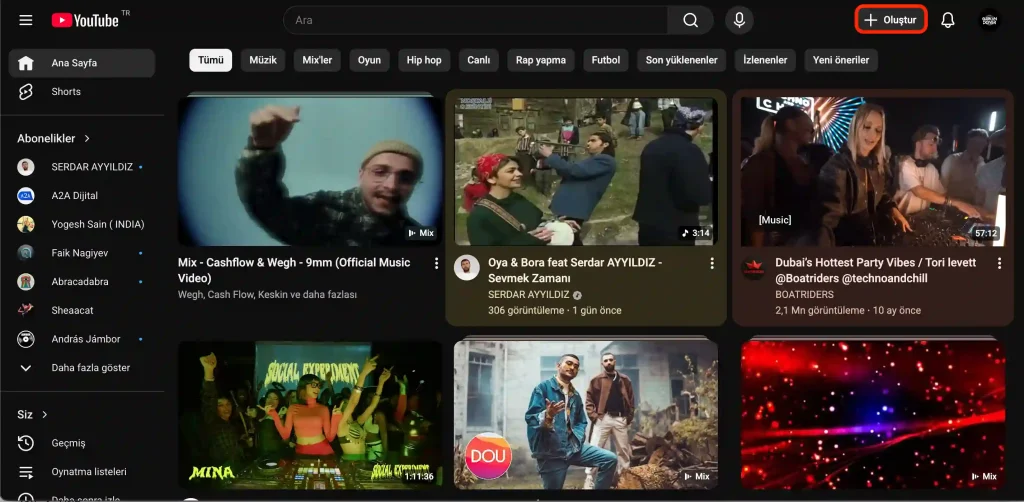 Bilgisayardan YouTube Shorts Videosu Nasıl Yüklenir?