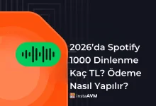 Spotify 1000 dinlenme kaç TL